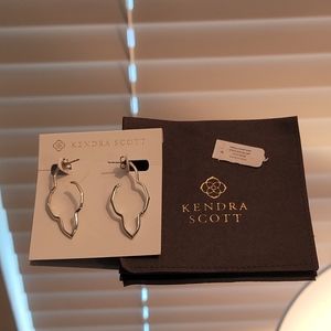 Kendra Scott Darla Hoops sterling silver earring